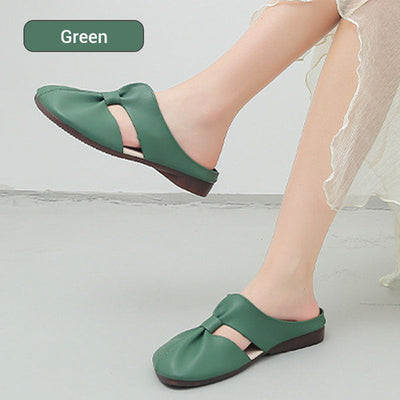 Women's Knot Mules Soft Sole Comfortable Casual Slip-On Shoes