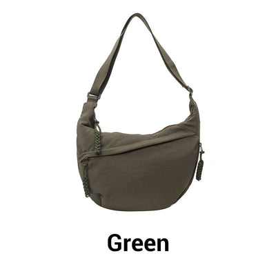 Unisex Large Capacity Crossbody Bag Spacious Durable Everyday Use