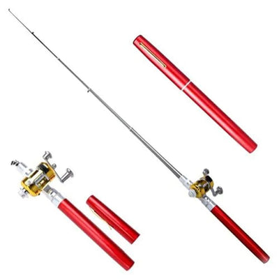 Pocket Fishing Rod Compact Lightweight Telescopic Travel Rod