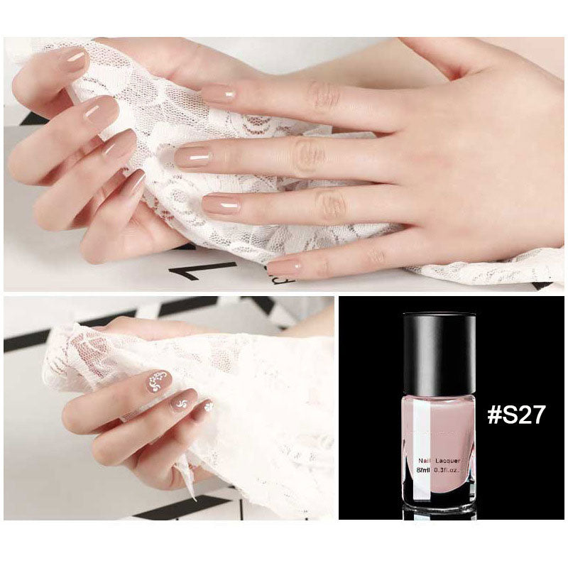 Removable Nail Polish Quick Dry Long Lasting Baking Free Formula