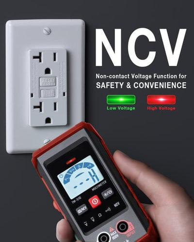 Digital Multimeter Professional Portable Electrical Tester Meter
