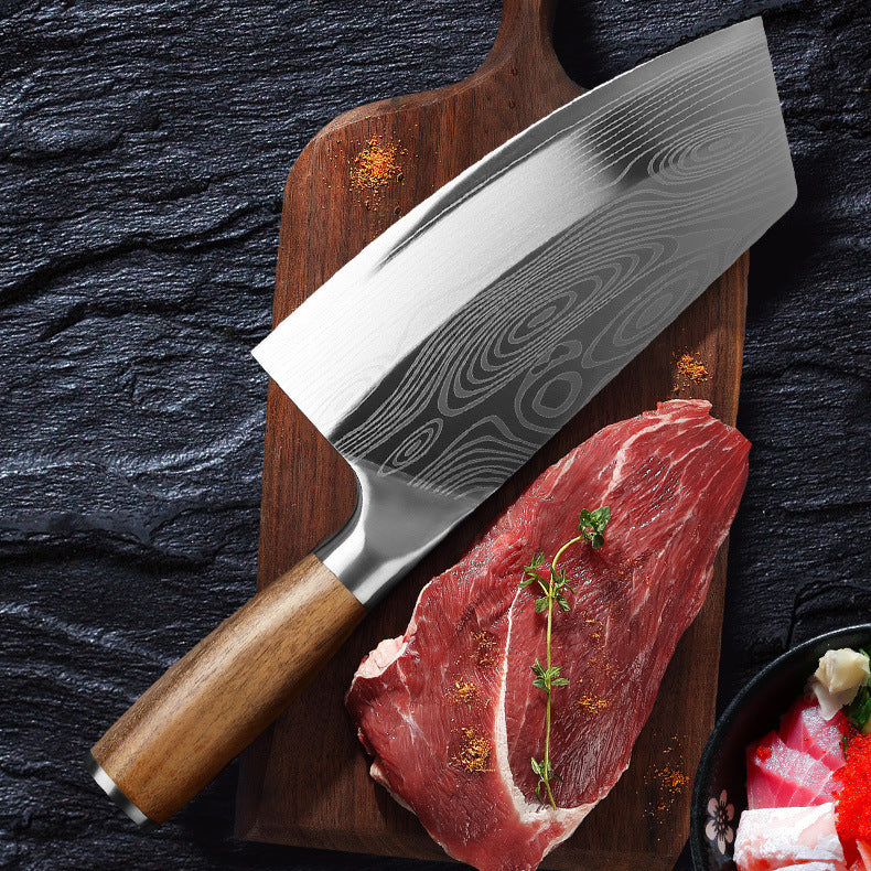 Stainless Steel Kitchen Knife Durable Sharp Cooking Tool