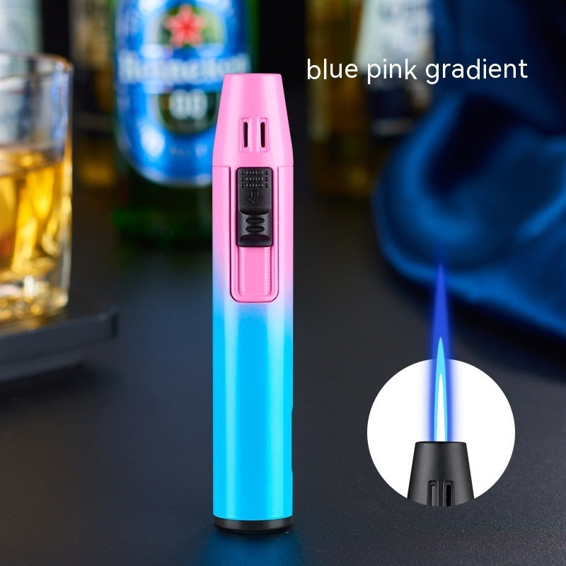 Pen Style Slim Windproof Torch Lighter Small Spray Inflatable Design