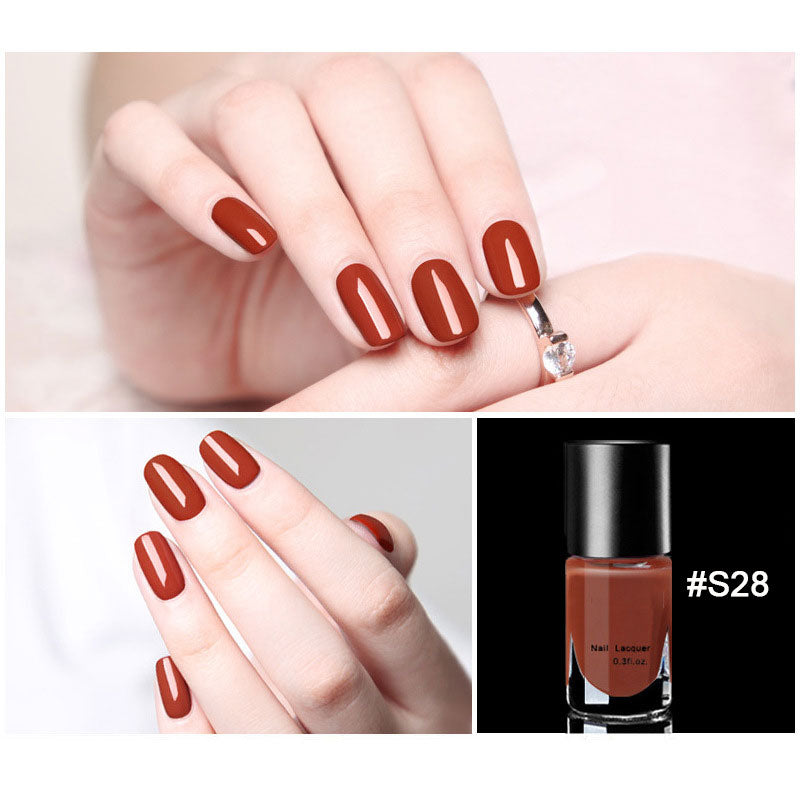 Removable Nail Polish Quick Dry Long Lasting Baking Free Formula