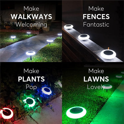 Colorful Solar Lights Outdoor Decorative Garden Lighting
