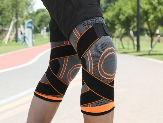 Compression Knee Brace For Joint Support Arthritis Pain Relief Circulation