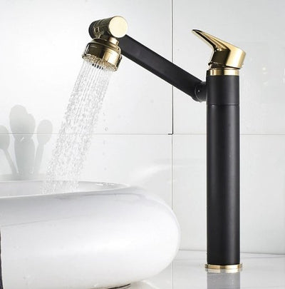 360 Degree Bathroom Faucet With Rotatable Shower Head Tapware