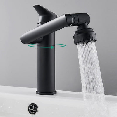 360 Degree Bathroom Faucet With Rotatable Shower Head Tapware