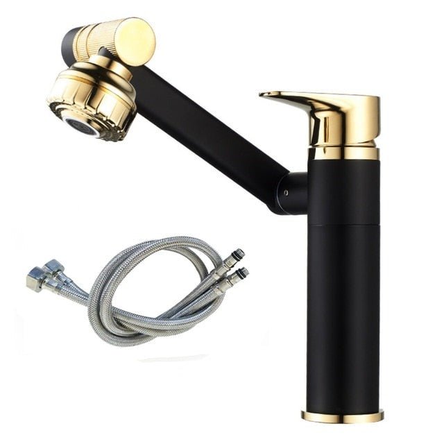360 Degree Bathroom Faucet With Rotatable Shower Head Tapware