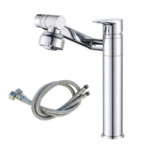 360 Degree Bathroom Faucet With Rotatable Shower Head Tapware