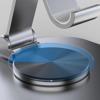 Phone Holder Stand Metal Rotating 360 Degree Adjustable Mount