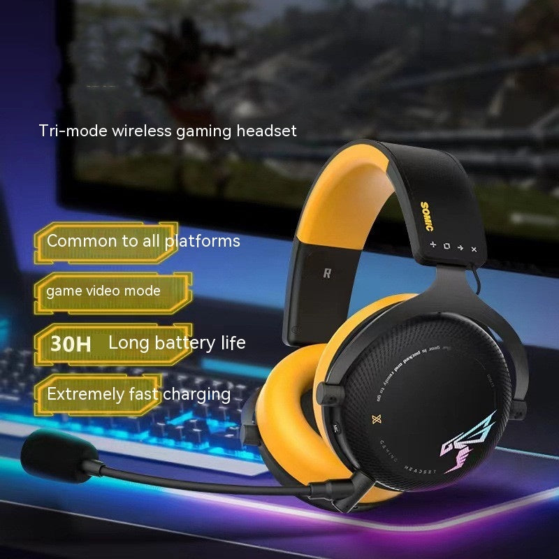 G760 Wireless Bluetooth Headphones Over Ear Stereo Sound