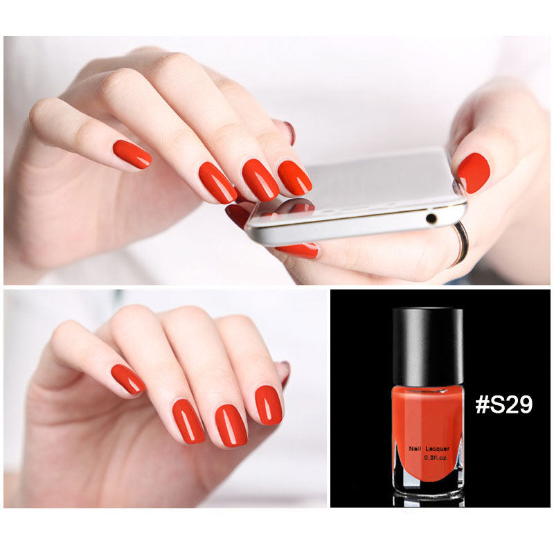 Removable Nail Polish Quick Dry Long Lasting Baking Free Formula