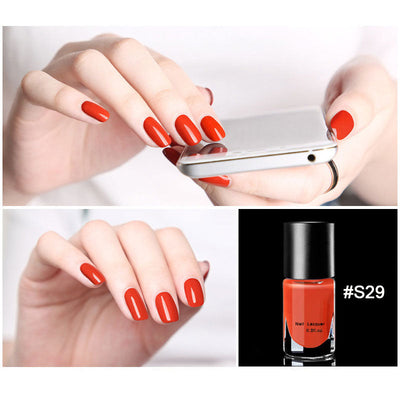 Removable Nail Polish Quick Dry Long Lasting Baking Free Formula