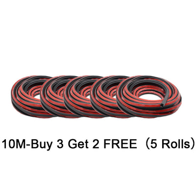 Car Noise Reduction Seal Strip Rubber Dust Proof Weatherproof