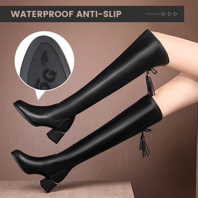 Warm Elastic Boots Stylish Comfortable Winter Footwear