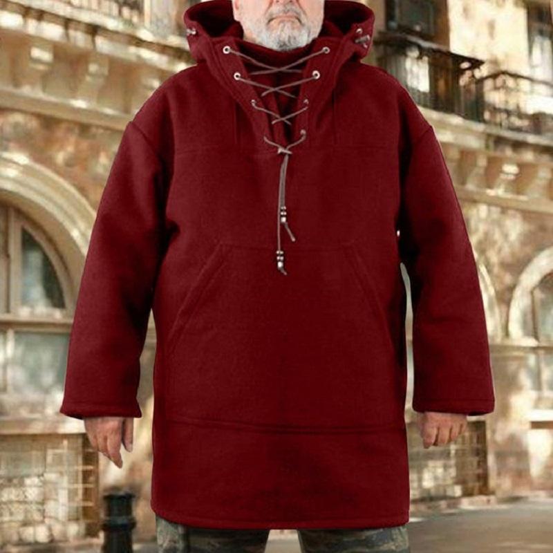 Men's Heavy Winter Coat Warm Outdoor Jacket For Cold Weather