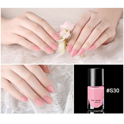 Removable Nail Polish Quick Dry Long Lasting Baking Free Formula