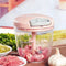 Manual Vegetable Chopper Easy Pull Design For Quick Kitchen Prep