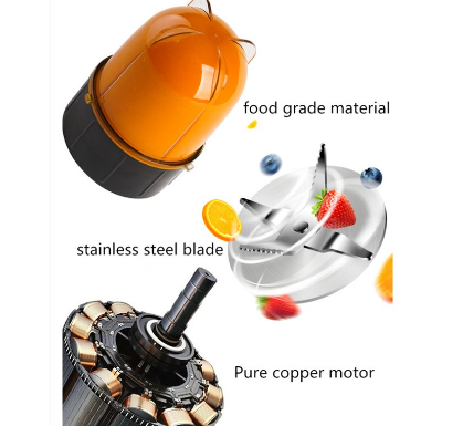 220V Multifunctional Electric Citrus Juicer Mini Automatic Household Mixer