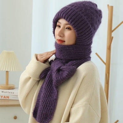 Comprehensive Ear Protection Windproof Hat Scarf For Cold Weather