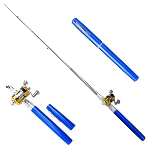 Pocket Fishing Rod Compact Lightweight Telescopic Travel Rod
