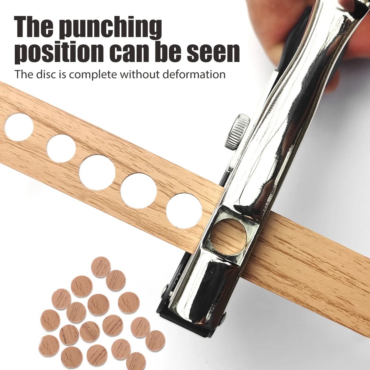 Single Hole Punch Portable Compact Paper Punching Tool