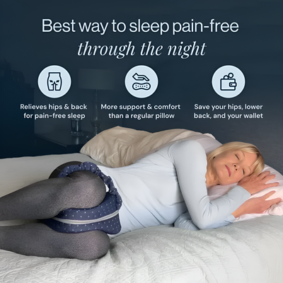 Knee Pillow For Hip Pain Relief And Comfortable Side Sleeping