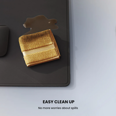 Wireless Charging Desk Mat With Fast Charging And Non-Slip Surface