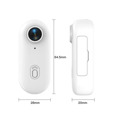 4K Bodycam Mini POV Camera Compact Wearable Recorder