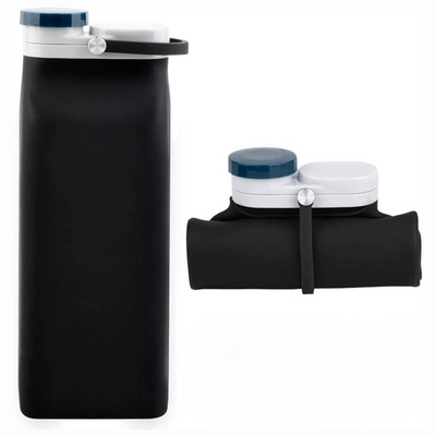 Collapsible Water Bottle Leak Proof For Travel And Outdoor Use