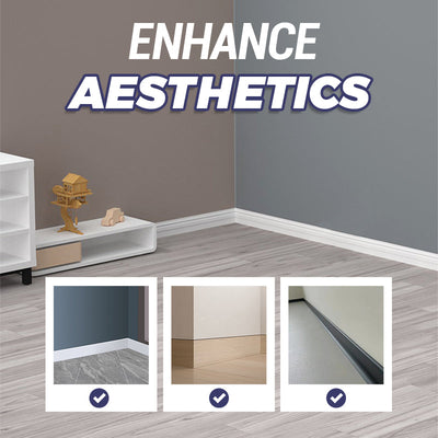 Double-Head Skirting Thread Seamless Strong Durable Nail