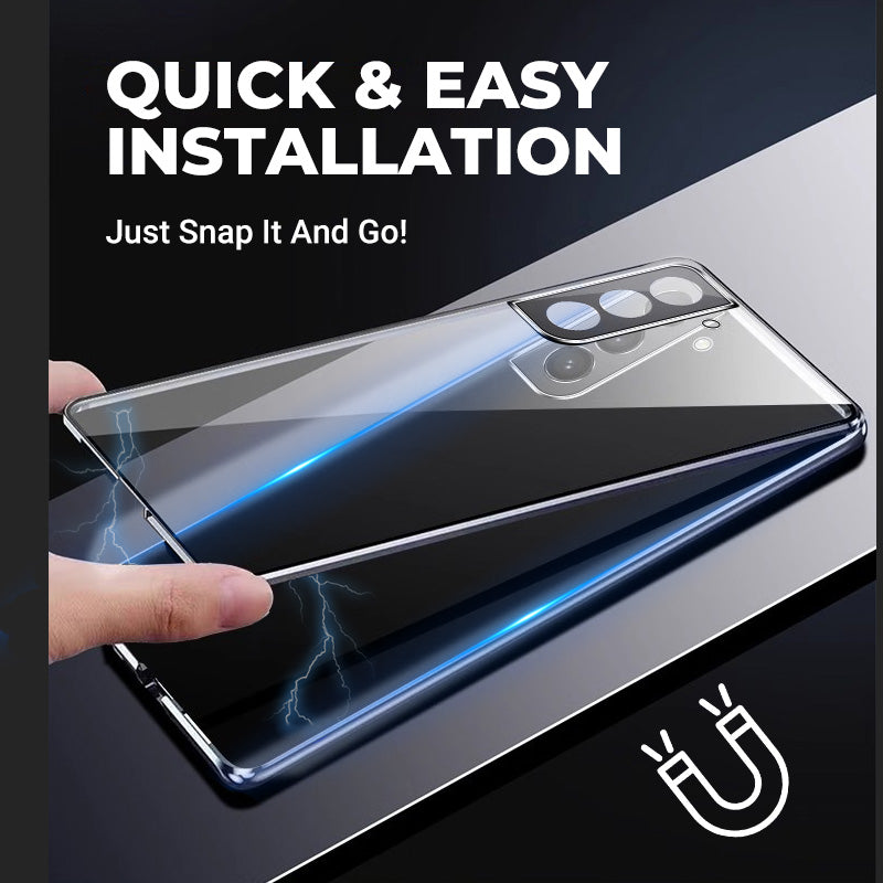Magnetic Phone Case Full Coverage For Galaxy Series Protection