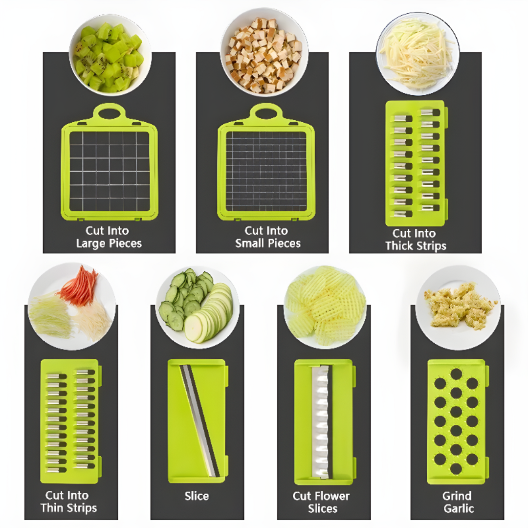 Vegetable Chopper Multi Function Kitchen Slicer And Dicer Tool