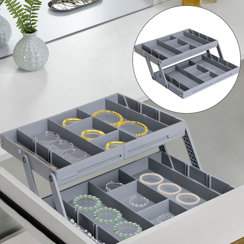 Folding Drawer Storage Box Organizer Space Saving Practical Design