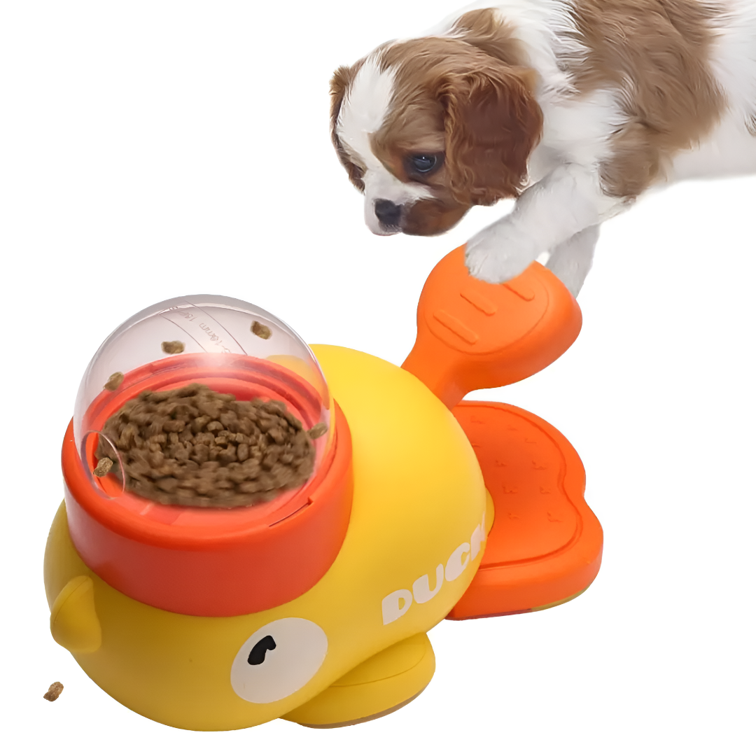 Interactive Dog Treat Puzzle Feeder For Engaging Pet Playtime
