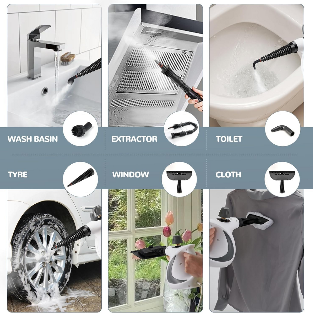 Handheld Steam Cleaner Portable Powerful Steam Cleaning Tool