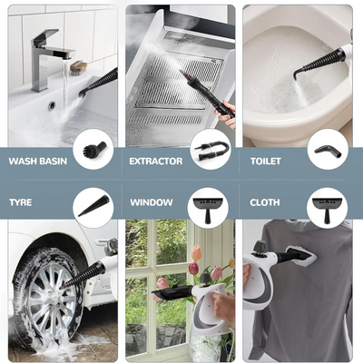 Handheld Steam Cleaner Portable Powerful Steam Cleaning Tool