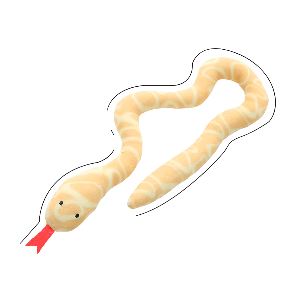 Catnip Snake Toy Interactive Plush Cat Plaything For Cats
