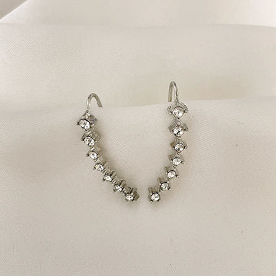 Seven Star Elegant Diamond Stud Earrings For Women