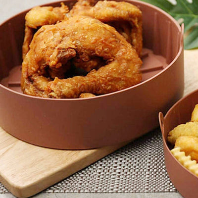 2-in-1 Air Fryer Silicone Pot For Easy Cooking And Baking
