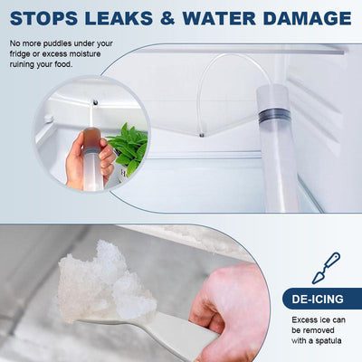 Refrigerator Unclogger Tool For Easy Drain And Maintenance