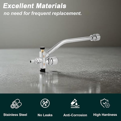 Foam Cannon Dual Connector Accessory For Efficient Car Washing