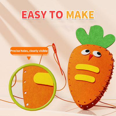 DIY Doll Sewing Kit Creative Craft Toy For Kids And Beginners