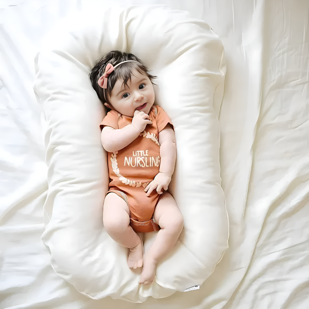 Newborn Baby Lounger Comfortable Infant Nest For Sleep And Rest