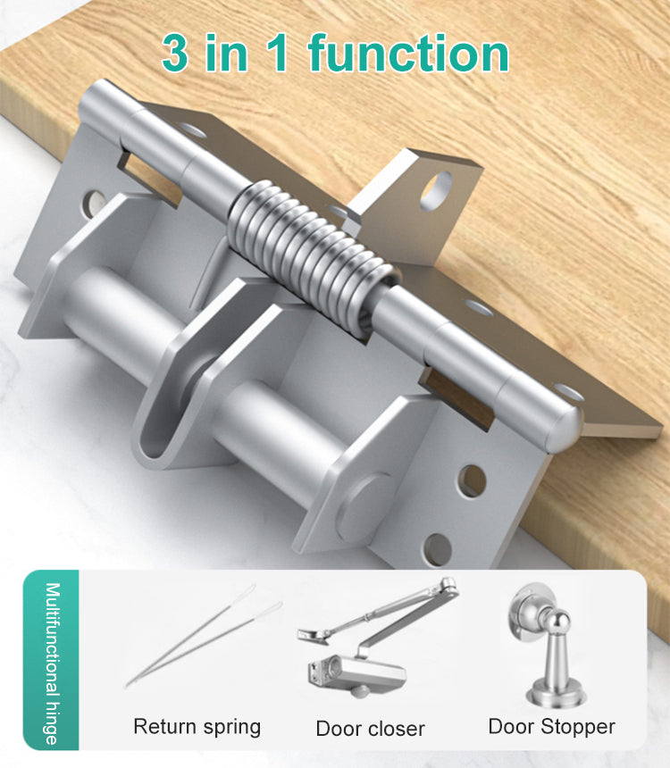 4 Inch Spring Hinge With Automatic Closing Mechanism