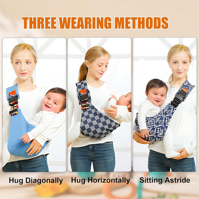 Ergonomic Baby Sling Carrier Adjustable Comfortable Infant Wrap