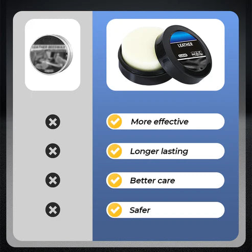 Leader Leather Care Cream And Cleaning Paste For Leather Maintenance