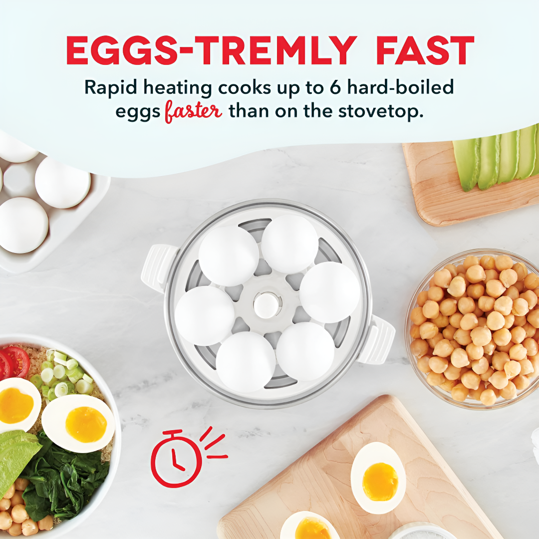 Electric Egg Cooker Rapid Boil Machine For Perfect Eggs
