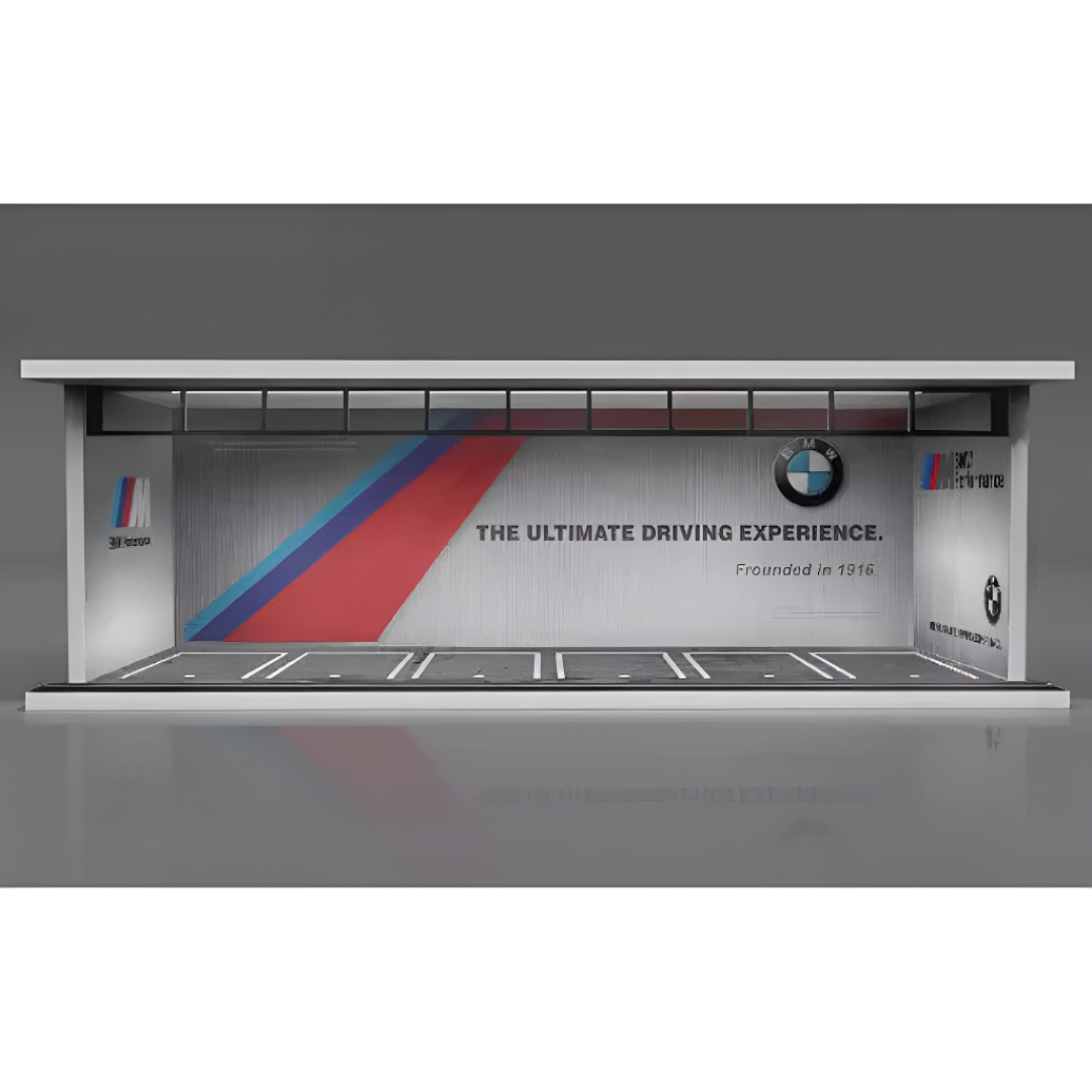 Miniature Car Garage For 1:24 1:43 And 1:64 Model Cars